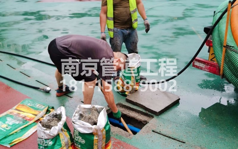 218北门桥管道清淤