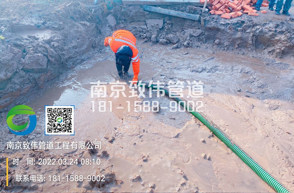 363北门桥工地泥浆清理